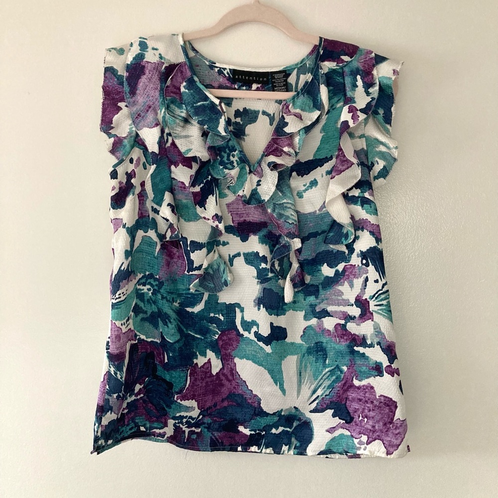Ruffled blouse